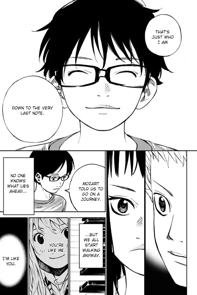 Shigatsu wa Kimi no Uso Chapter 19 34